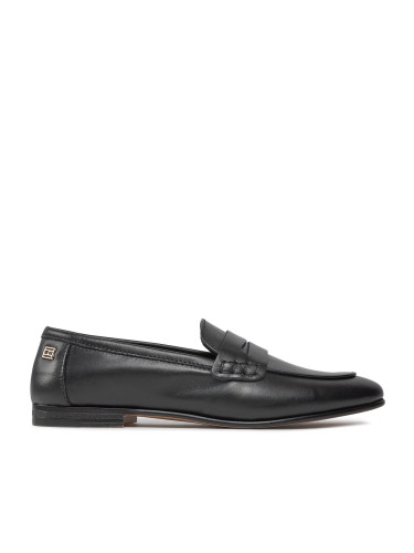 Лоуфъри Tommy Hilfiger Essential Leather Loafer FW0FW07769 Black BDS
