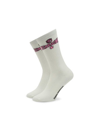 Чорапи дълги дамски Chiara Ferragni 74SB0J04 Бял