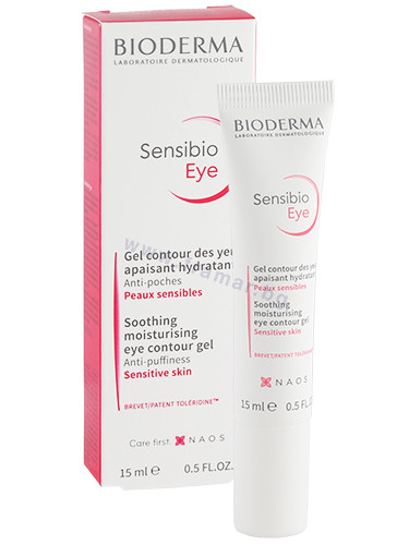 БИОДЕРМА СЕНСИБИО ОКОЛООЧЕН ГЕЛ ЗА ЧУВСТВИТЕЛНА КОЖА 15 мл