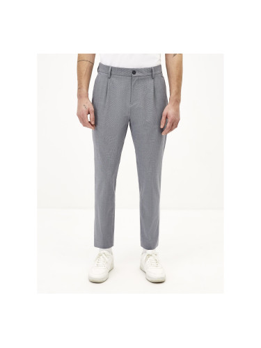 Grey men's cropped trousers Celio