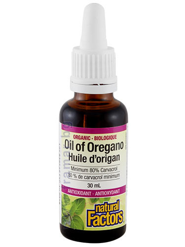МАСЛО ОТ РИГАН ОРГАНИК 30 мг 30 мл НАТУРАЛ ФАКТОРС