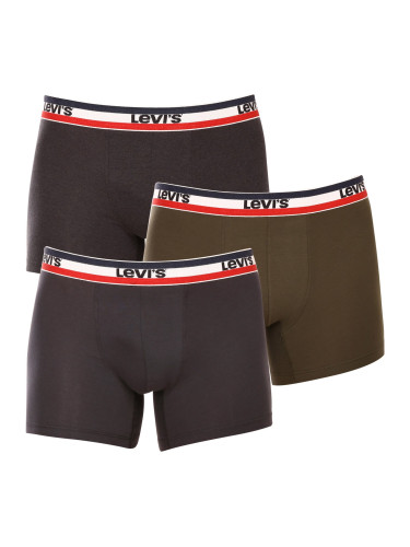 3PACK men's boxers Levis multicolored