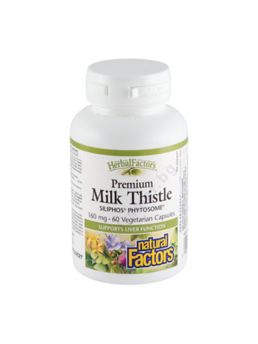 БЯЛ ТРЪН СИЛИФОС ФИТОЗОМИ капсули 160 мг * 60 НАТУРАЛ ФАКТОРС