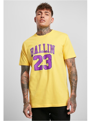 Ballin 23 Tee taxi yellow