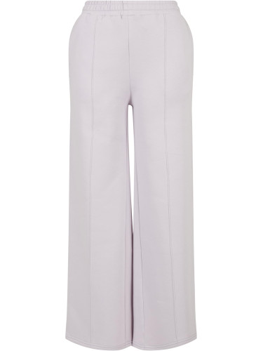 Women's Straight Pin Tuck Sweat Pants softlilac