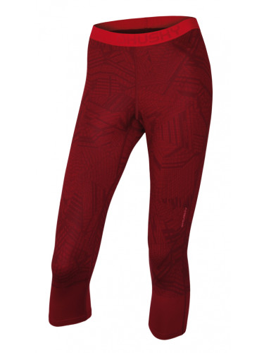 Women's 3/4 thermal pants HUSKY Active Winter tm. Brick