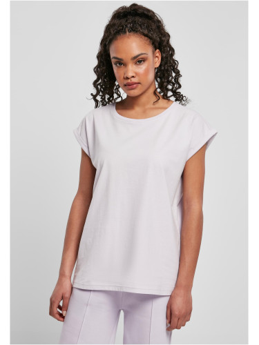 Women's Organic T-Shirt with Extended Shoulder Soft lilac