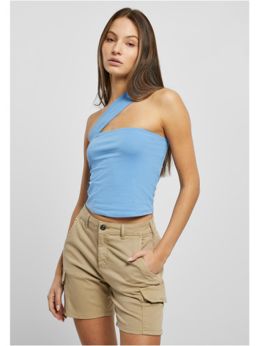 Women's top with one strap horizon blue