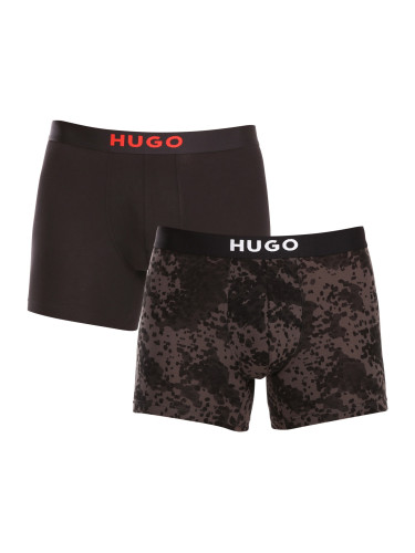 2PACK Men's Boxer Shorts Hugo Boss multicolored