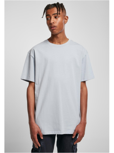 Organic basic t-shirt summer blue