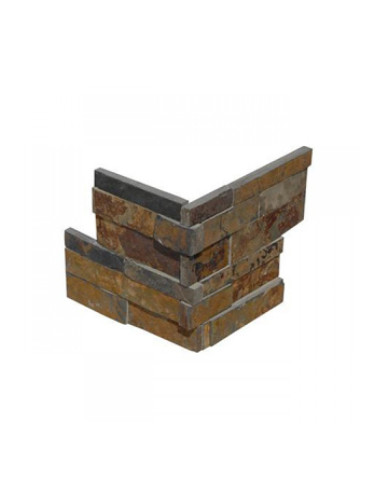 Плочки от естествен камък Zeta Corner Multicolor