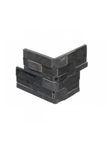 Плочки от естествен камък Zeta Corner Black