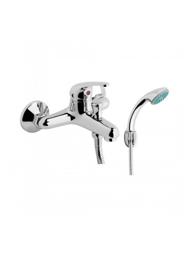 Стенен смесител за вана и душ RODAS
