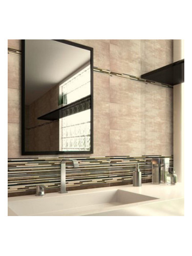 Reality Beige - серия плочки за баня от Keros