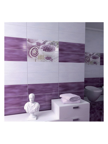 Life Violeta - серия плочки за баня от Keros