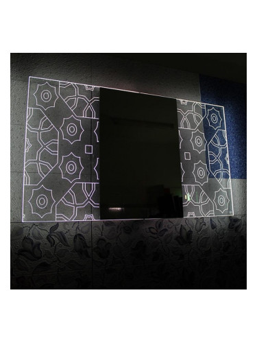Oгледало с LED осветление Labyrinth