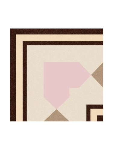 Roura-3 Beige - теракот 20х20 см