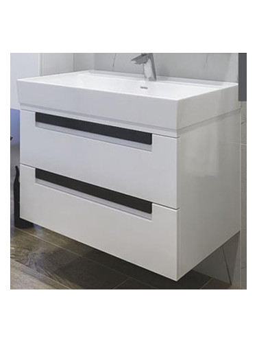 Долен шкаф за баня с мивка Ню Лайн