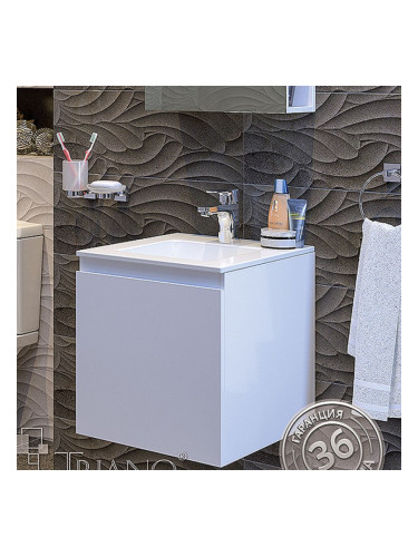 Долен шкаф за баня с мивка Изи