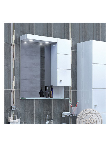 Горен шкаф за баня Емона