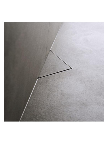 Триъгълен сифон за вграждане на плочка