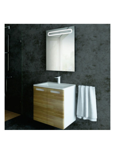 Мебел за баня Besta Oak