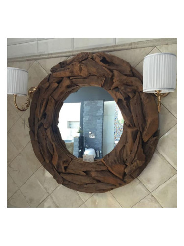 Огледало - тиково дърво