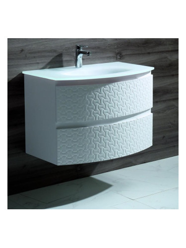 Комплект PVC шкаф за баня ICP 8055W