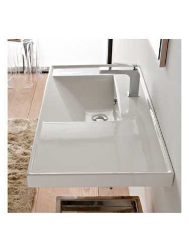 Мивка за баня ML 90х48 shelf sx