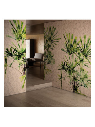 CUBIC PLANT - тапети за баня