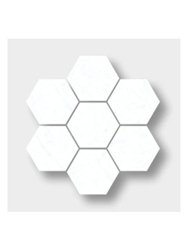 Esagona Carrara - плочки за баня