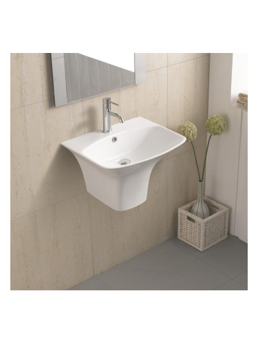 Масивен порцеланов умивалник АРЕС - ТОНДО