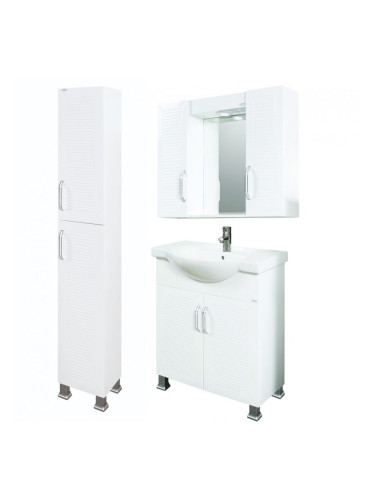 Комплект PVC мебели за баня Кери