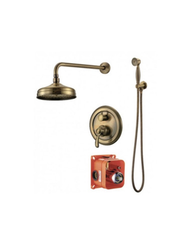 Месингов смесител за вграждане