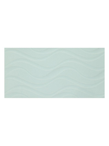 Изола Вълни Светло Зелена – стенни плочки за баня