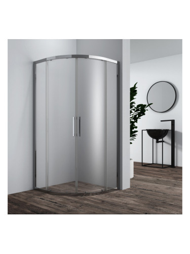 Овална душ кабина ЕЛМИРА 90