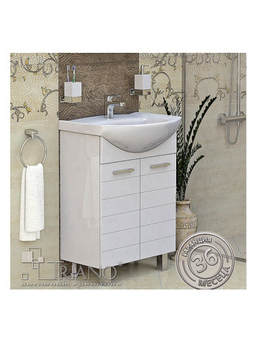 Долен шкаф за баня от PVC Корнер