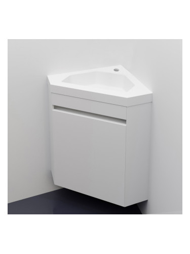 PVC ъглов шкаф за баня ICP 3939  