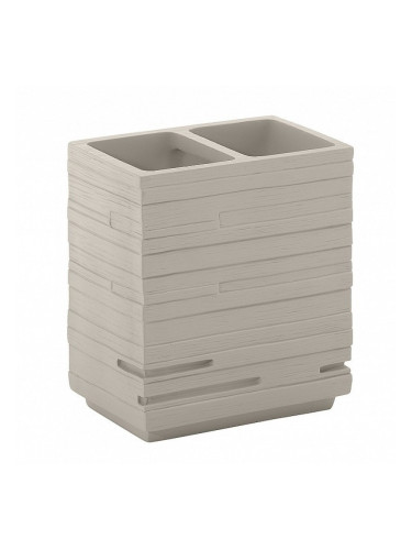 Чаша за четки за зъби Quadrotto Tortora