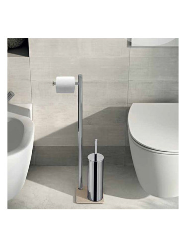 Закачалка и поставка за WC четка Trilly