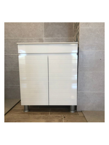 PVC Долен шкаф за баня Краси 55