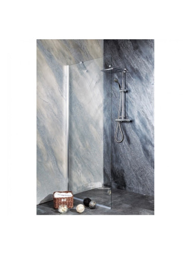 Фиксиран параван за баня MF 70-120