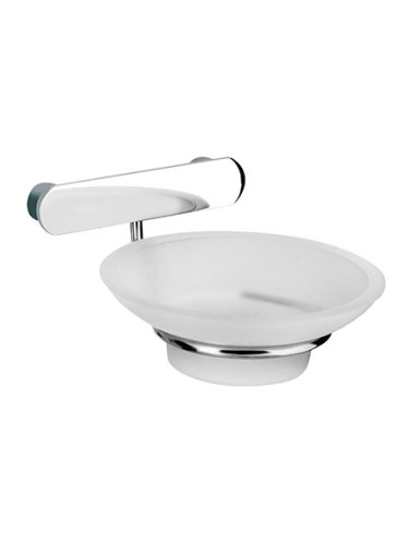 Стъклена сапунерка за баня PRINCESS 4301