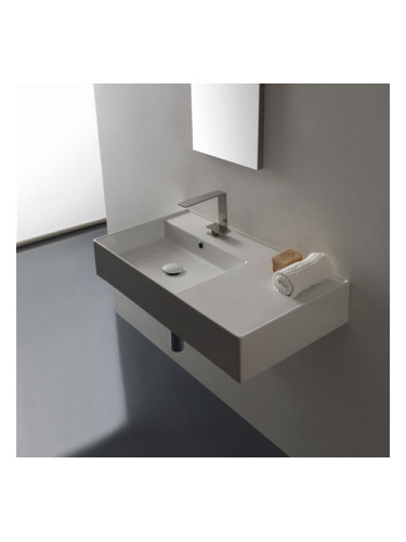 Умивалник за баня Teorema 2.0 80 SHELF DX