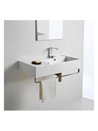 Умивалник за баня Teorema 2.0 80 SHELF SX