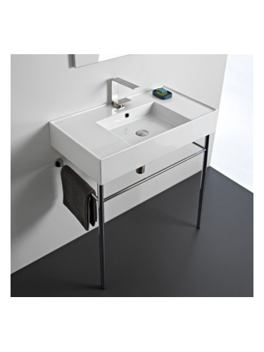 Умивалник за баня Teorema 2.0 80 DOUBLE SHELF