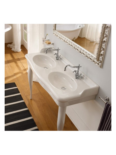 Двоен умивалник за плот или стена Castellana 5303