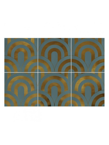 Takada Turquesa Oro - декорни плочки за баня