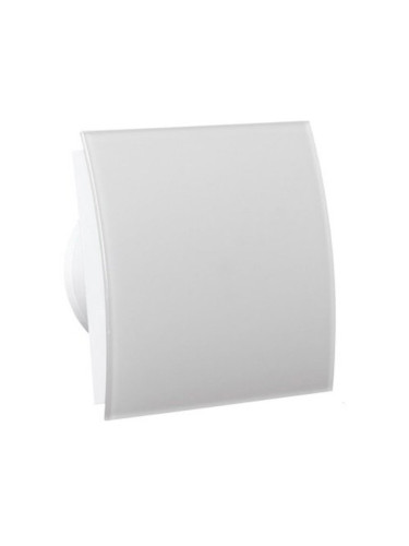 Вентилатор за баня ММ-P/ 06-100/ 169 стъкло - бял овал