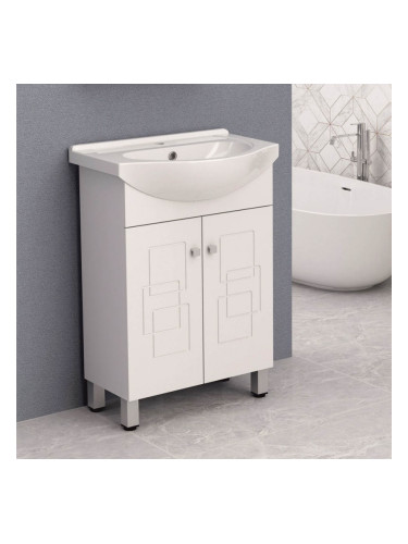 Комплект PVC шкаф за баня ICP 6040 NEW